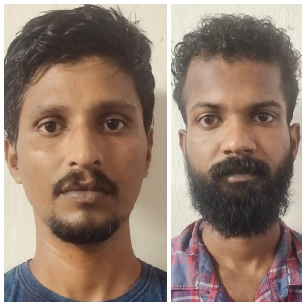 ತಲಪಾಡಿ: ಮಾದಕ ವಸ್ತು ಸಹಿತ ಆರೋಪಿಗಳ ಬಂಧನ